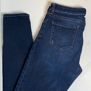 Kut from the Kloth dark wash Mia toothpick skinny